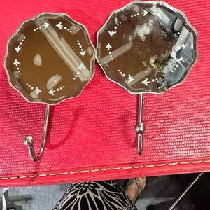 Decorative Silver Wall Hooks